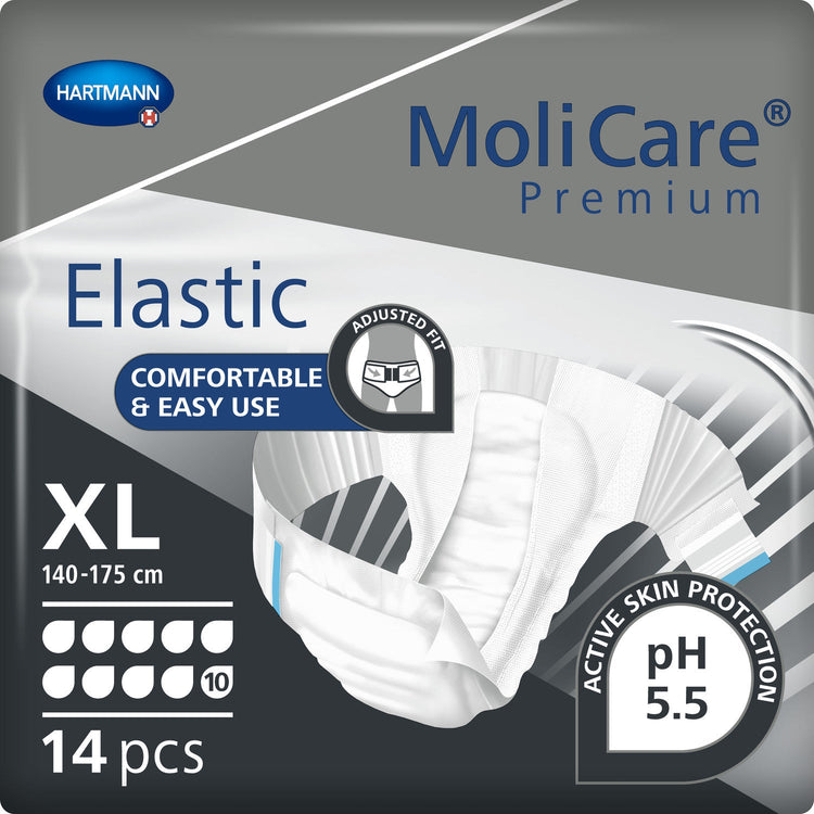 MoliCare Premium Elastic Incontinence Brief 10D