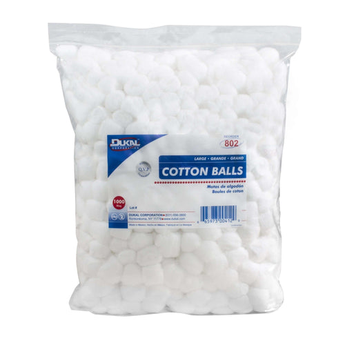 Dukal Large Cotton Ball, 1,000 per Bag