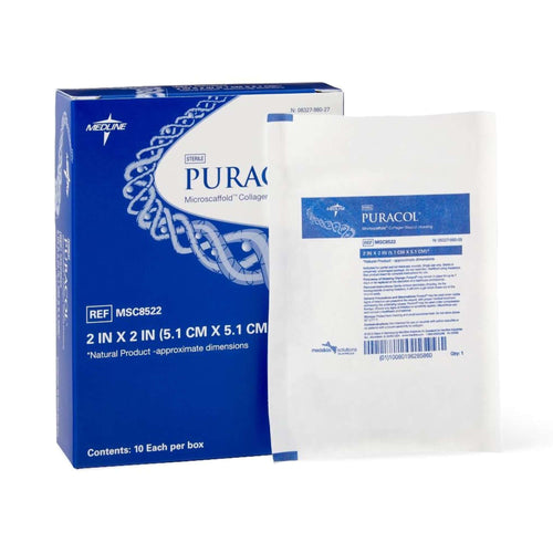 Puracol Collagen Wound Dressing, 2 x 2 inch