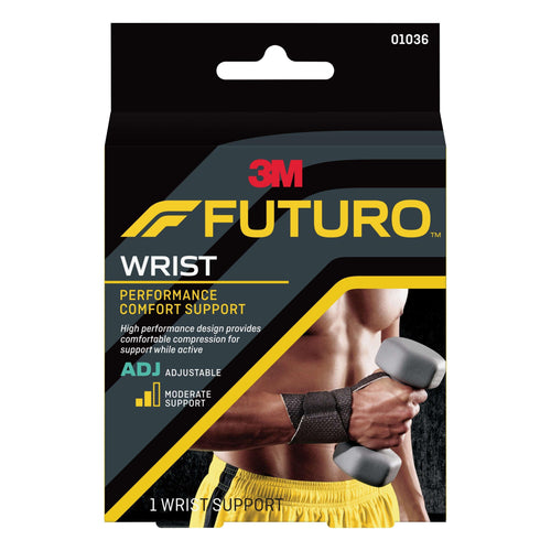 3M Futuro Performance Comfort Left or Right Wrist Support, One Size Fits Most