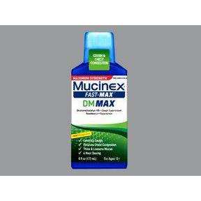 Mucinex Fast-Max DM Max Cold and Cough Relief, 6 oz. Liquid