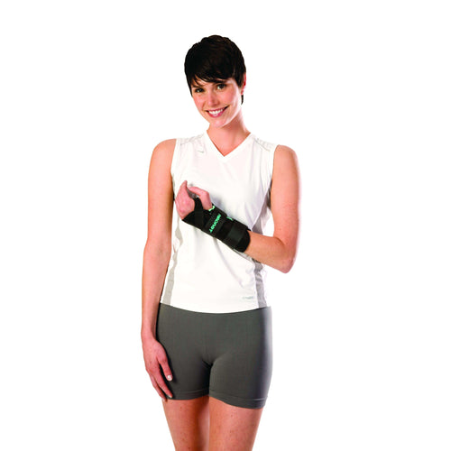 AirCast A2 Left Wrist Brace With Thumb Spica, Large