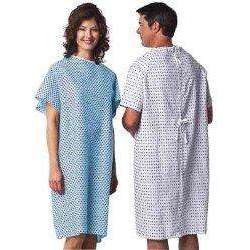 Lew Jan Textile Patient Exam Gown