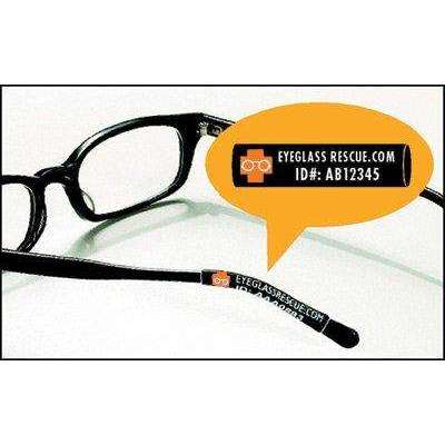 Eyeglass Rescue Identification & Protection Eyeglass Sleeves