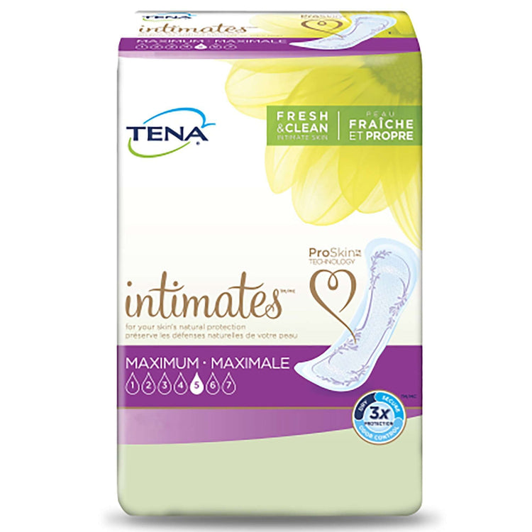 Tena Intimates Maximum Bladder Control Pad, 13-Inch Length