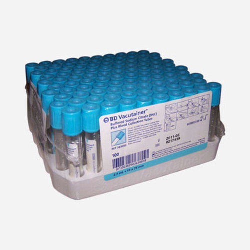 BD Vacutainer Plastic Venous Blood Collection Tube, Coagulation Type