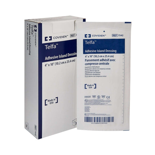 Telfa Adhesive Dressing, 4 x 10 Inch