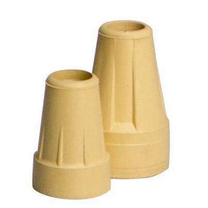 Carex Cane Tip, For Use With 0.63 in. Dia. Wood Canes, 1.18 in. Dia. x 1.25 in. H, TPR Rubber