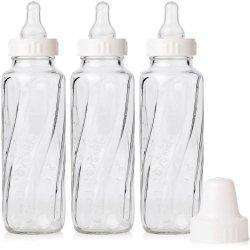 Evenflo Classic+ Glass Baby Bottle, 8 oz., 12 per Case