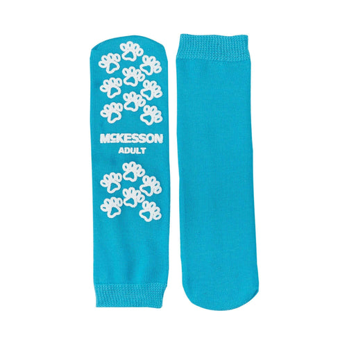 McKesson Terries Adult Slipper Socks, Large