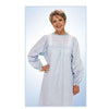 TieBack Patient Exam Gown, Blue Marble Print