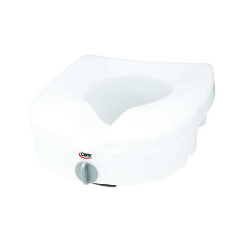 Carex E-Z Lock Raised Toilet Seat