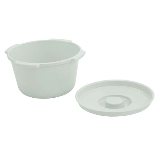 Lumex Commode Pail, For Use With Commodes, 7 qt.