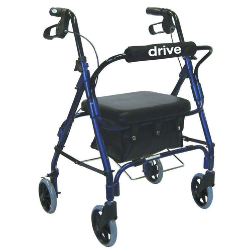 drive Deluxe 4 Wheel Rollator