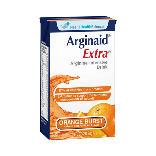 Arginaid Extra Orange Arginine Supplement, 8 oz. Tetra Brik, 27 per Case