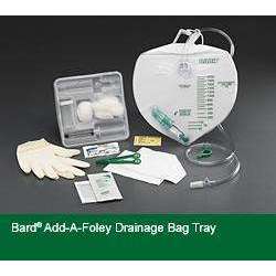 Bard Add-A-Foley Catheter Insertion Tray With Drain Bag