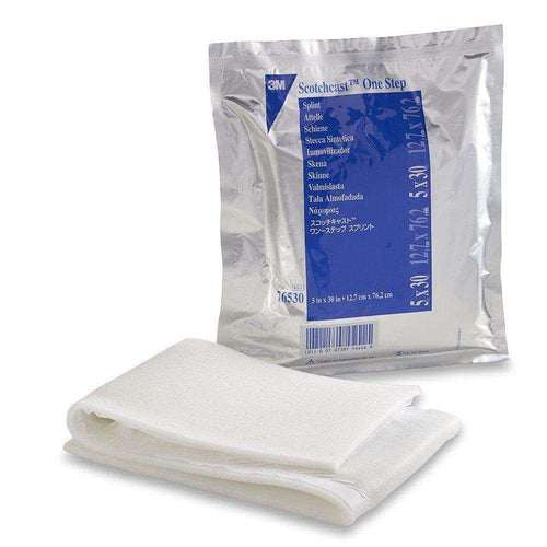 3M Scotchcast One-Step White Cast Splint, 5 x 30 Inch