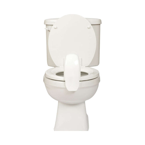 Maddak Commode Splash Guard, For Use With Most toilet seats and elevated toilet seats, 6 in. W x 4 in. D x 14 in. H