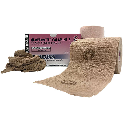 CoFlex 2 Layer Compression Bandage System, 4 Inch X 6 Yard / 4 Inch X 7 Yard