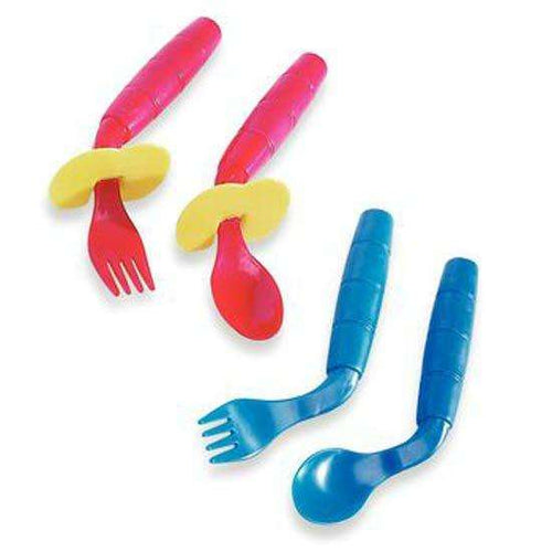 EasieEaters Curved Utensil Set