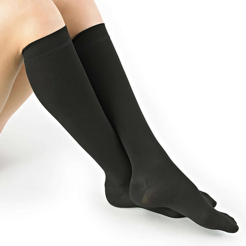 Scott Specialties Knee-High Compression Stockings, X-Large, Black