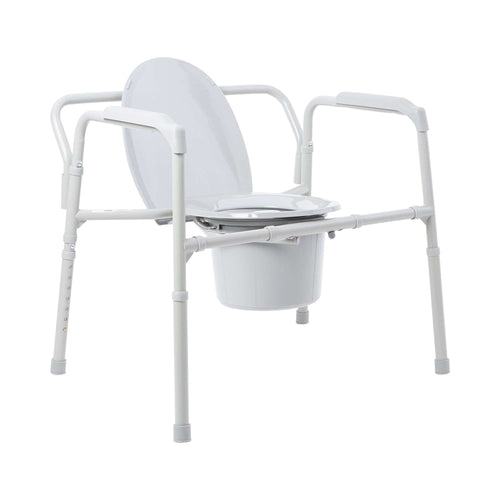 McKesson Heavy Duty Folding Commode Chair