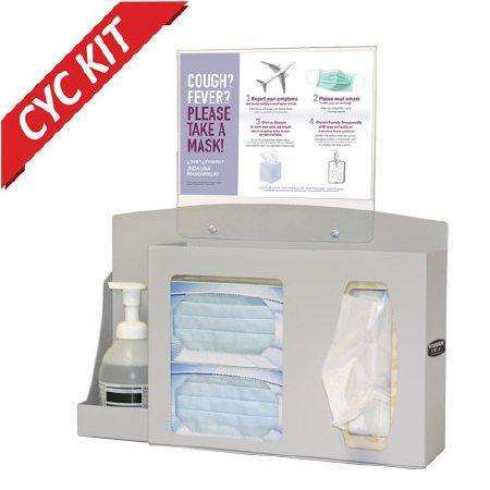 Bowman Hygiene Floor Stand Dispensing Station