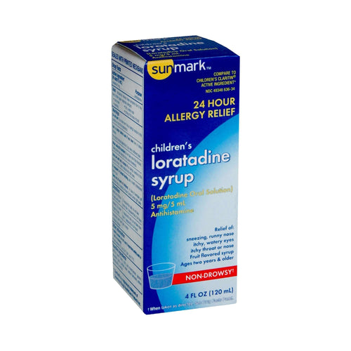 sunmark Loratadine Allergy Relief, 4 oz. Bottle