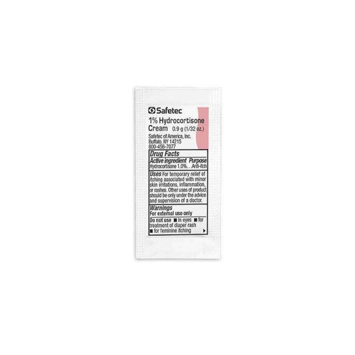 Hydrocortisone 1%, Anti-Itch Cream, .9 Gram Packet