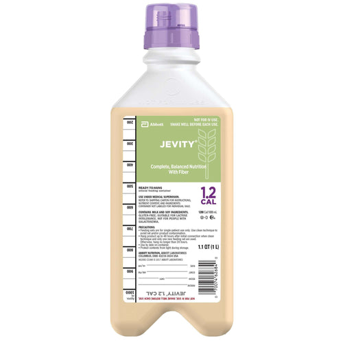 Jevity 1.2 Cal Ready to Hang Tube Feeding Formula, 33.8 oz. Carton