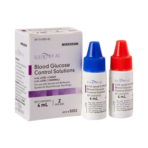 McKesson Quintet AC Glucose Control Solution, 4 mL