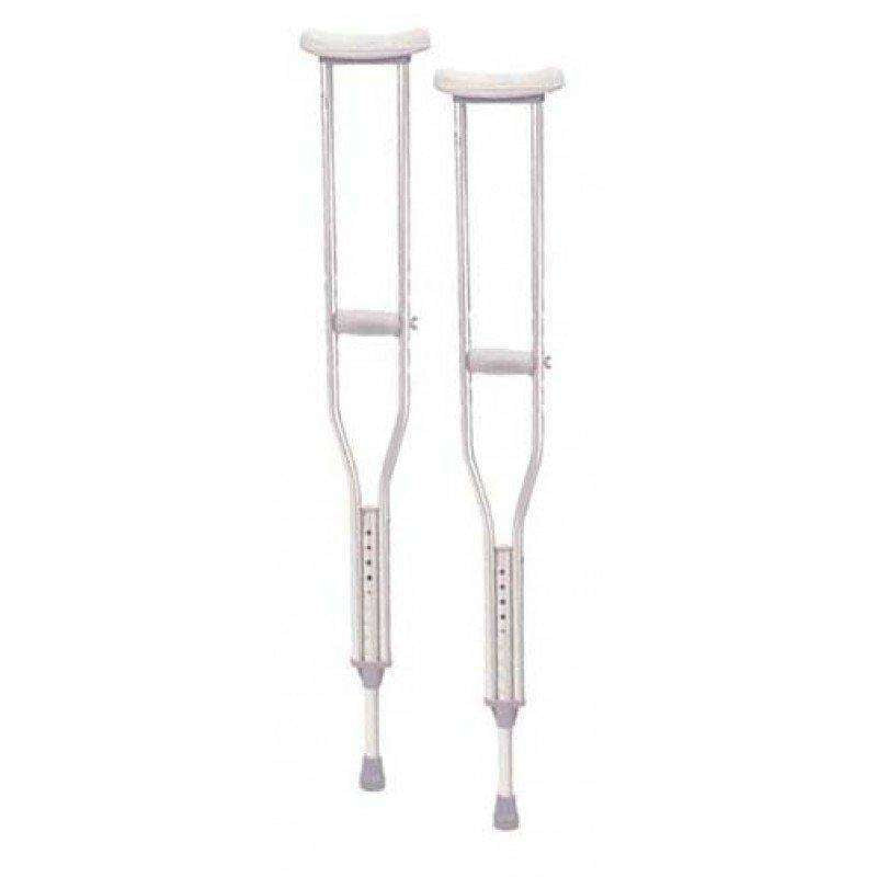 drive Underarm Crutches, 6 ft. 2 in. - 7 ft., Adult, 350 lbs. Weight Capacity