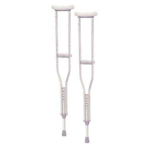 drive Underarm Crutches, 6 ft. 2 in. - 7 ft., Adult, 350 lbs. Weight Capacity