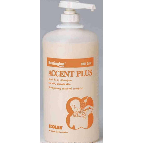 Accent Plus Pump Bottle Shampoo and Body Wash