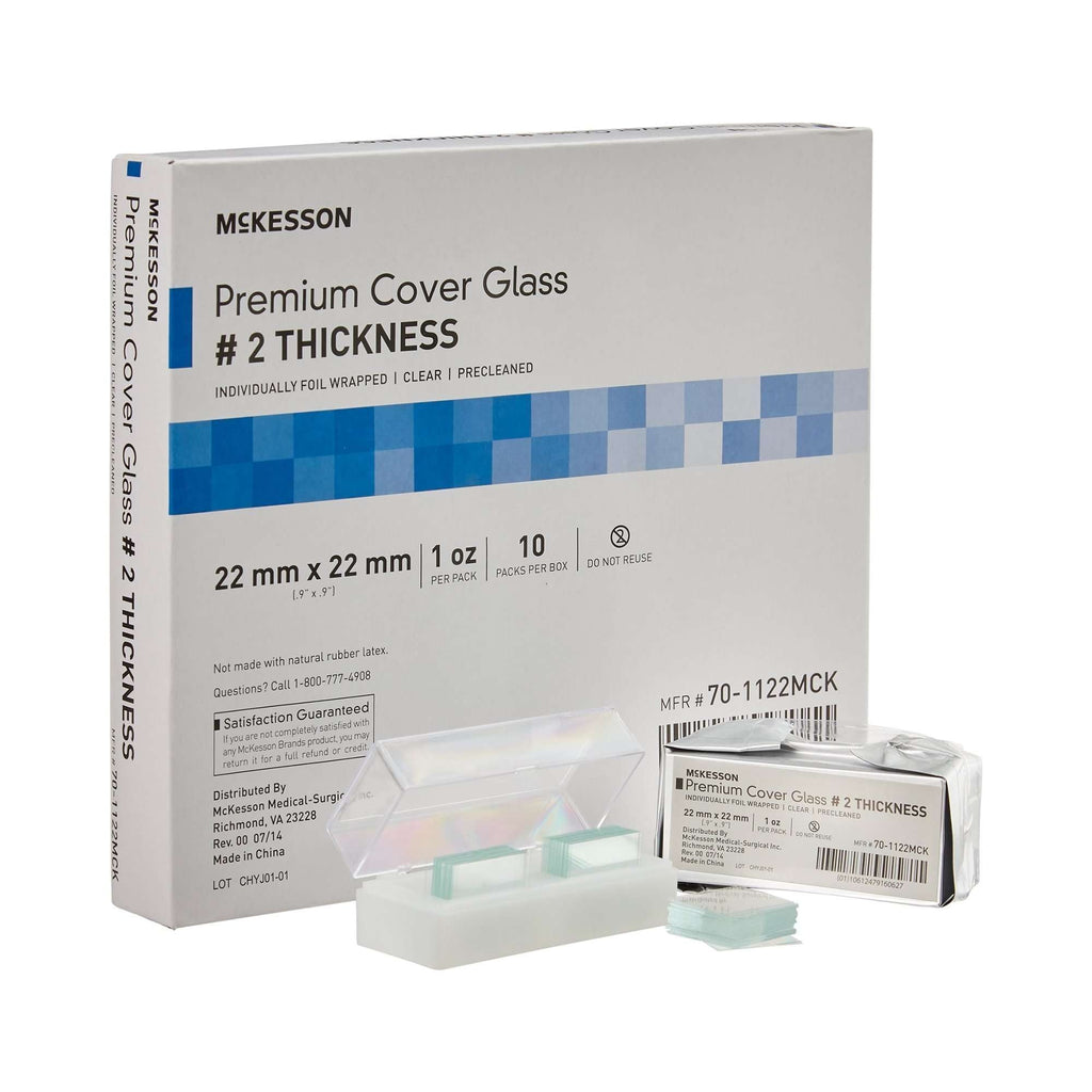 McKesson Cover Glass, 22 X 22 mm