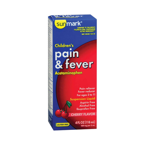 sunmark Acetaminophen Children's Pain Relief, 4 fl. oz.