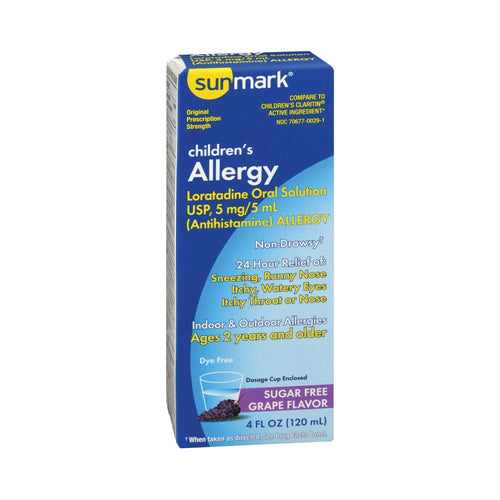 sunmark Loratadine Children's Allergy Relief, 4 oz.