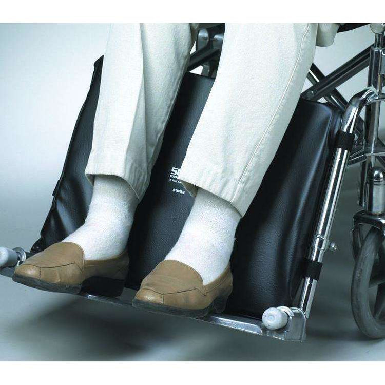 SkiL-Care Leg Pad, For Use With 20 in. Wheelchairs, 20 in. L x 18 in. W, Foam / Vinyl