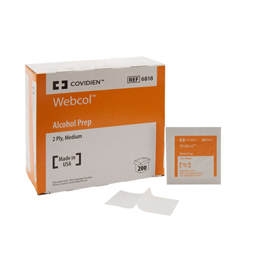 Webcol Alcohol Prep Pad