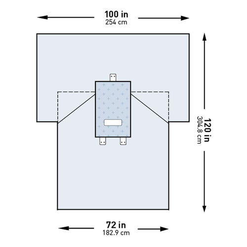 McKesson Abdominal Drape